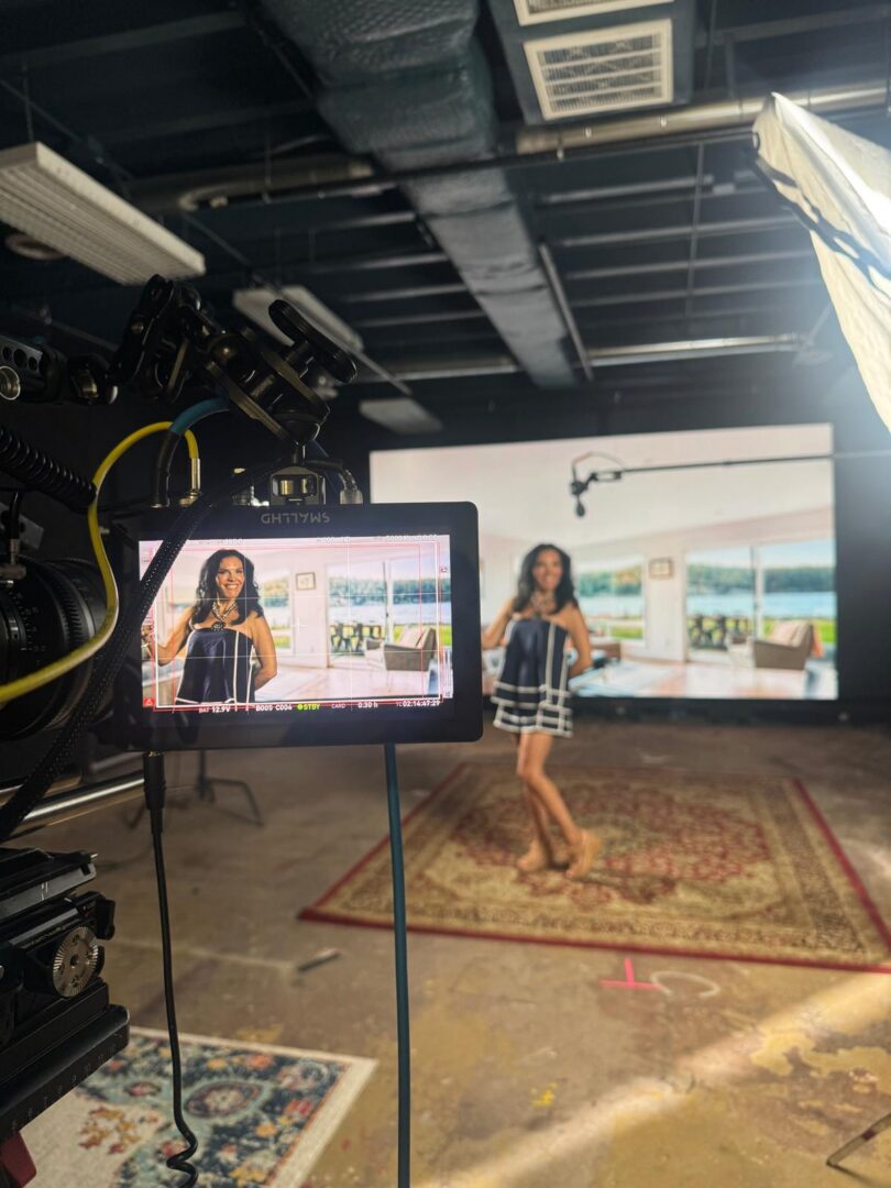 Filming up coming content